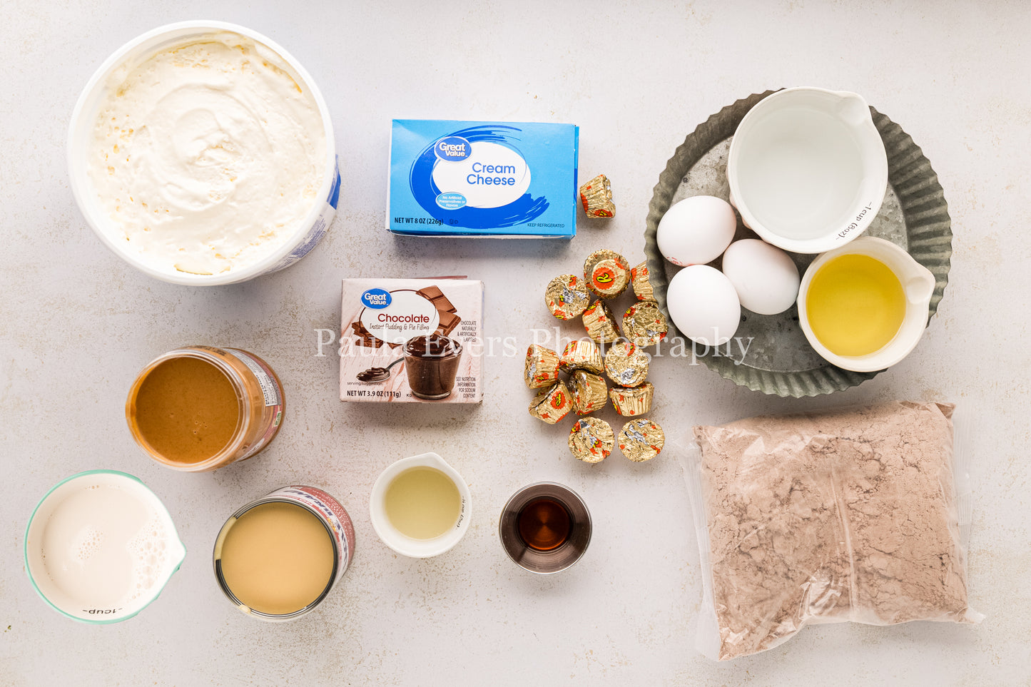 Reese's Peanut Butter Cup Poke Cake