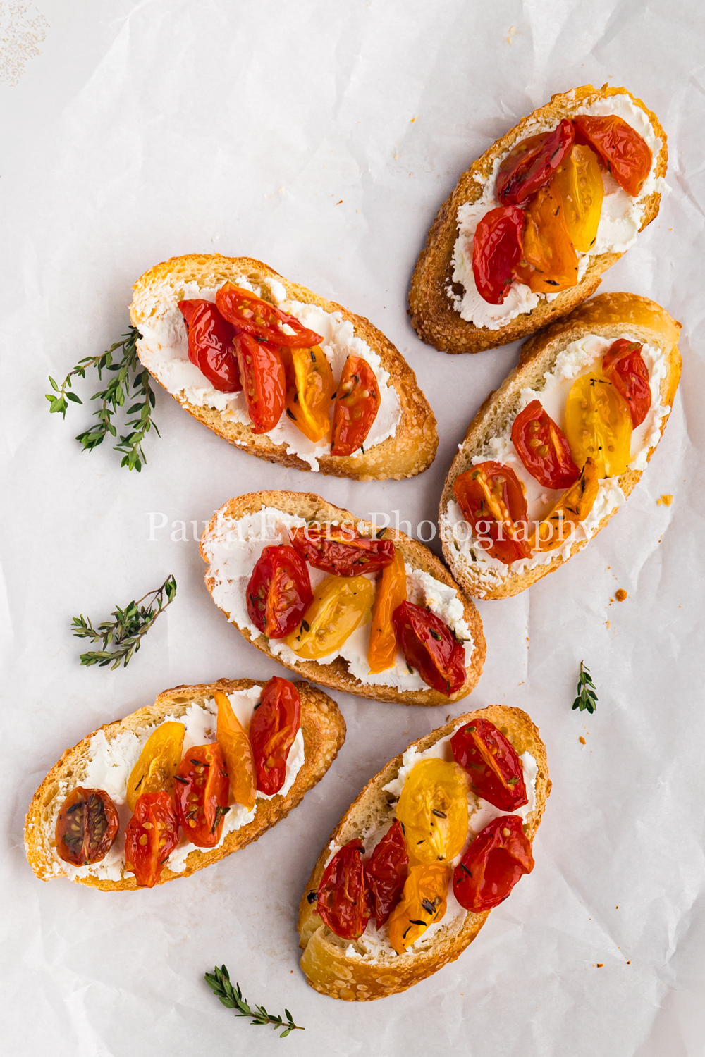 Bruschetta with Honey and Goat Cheese