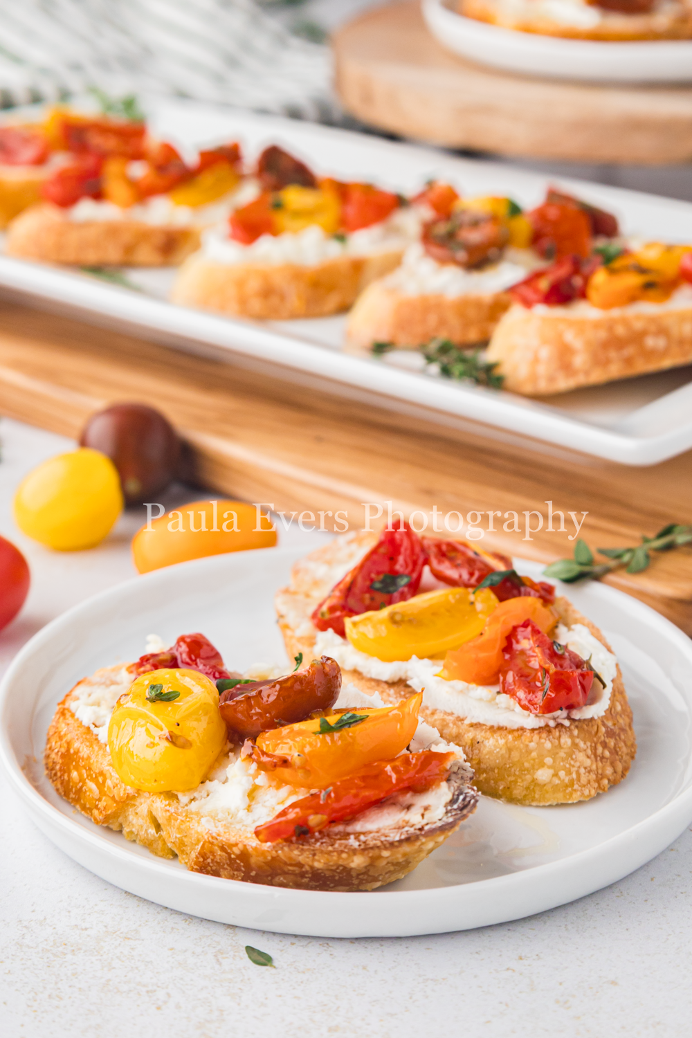 Bruschetta with Honey and Goat Cheese