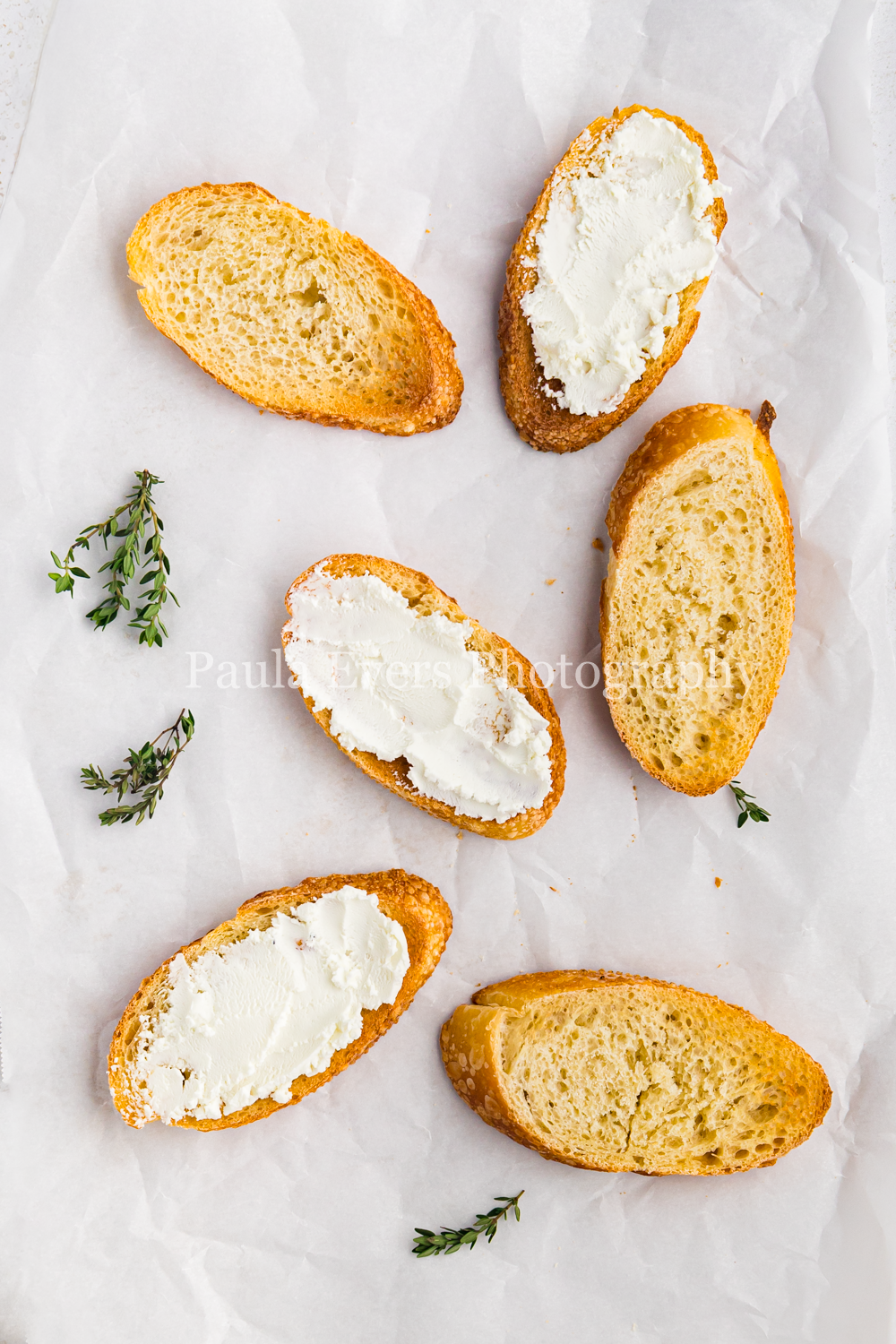 Bruschetta with Honey and Goat Cheese