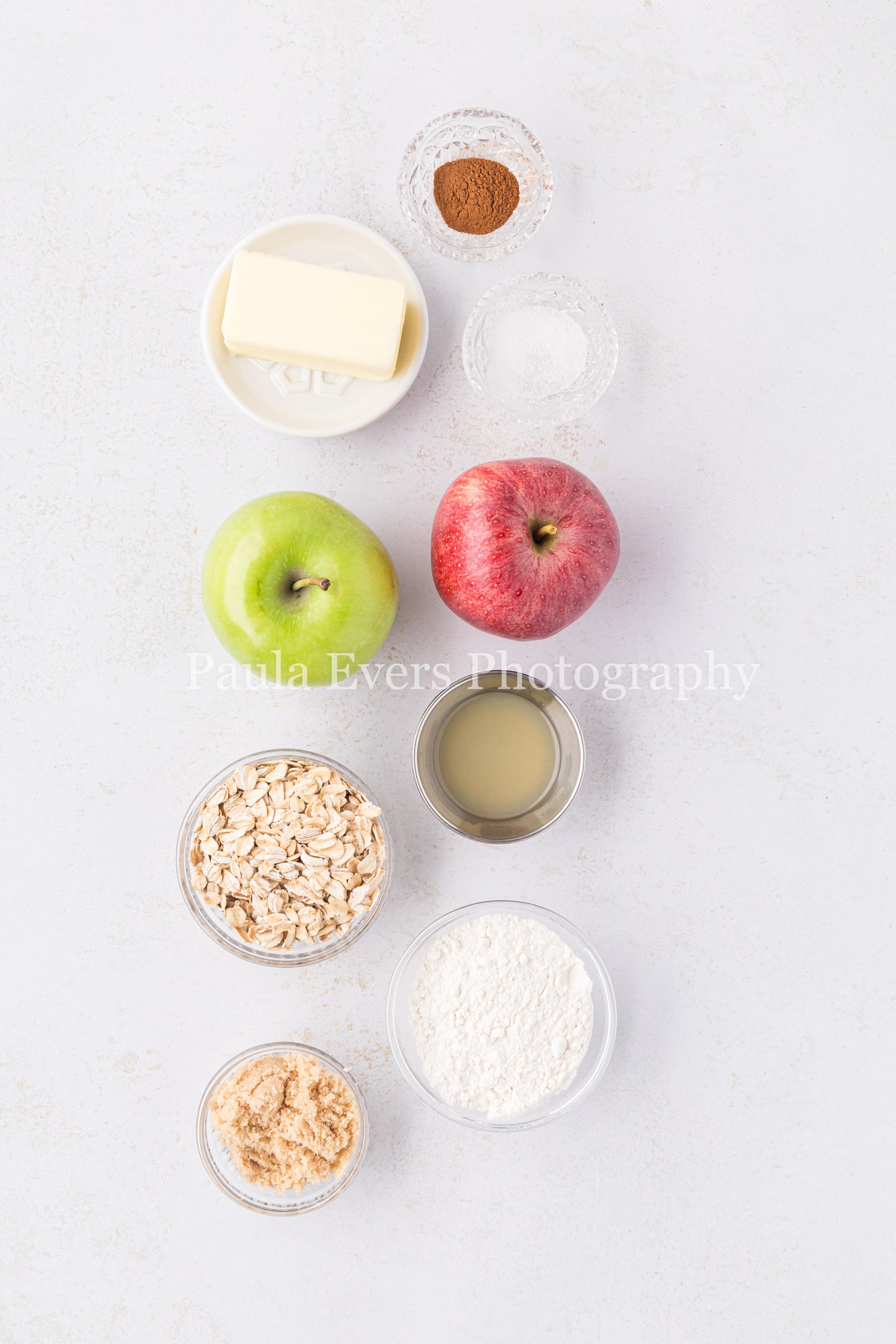 Apple Crisp with Caramel Sauce