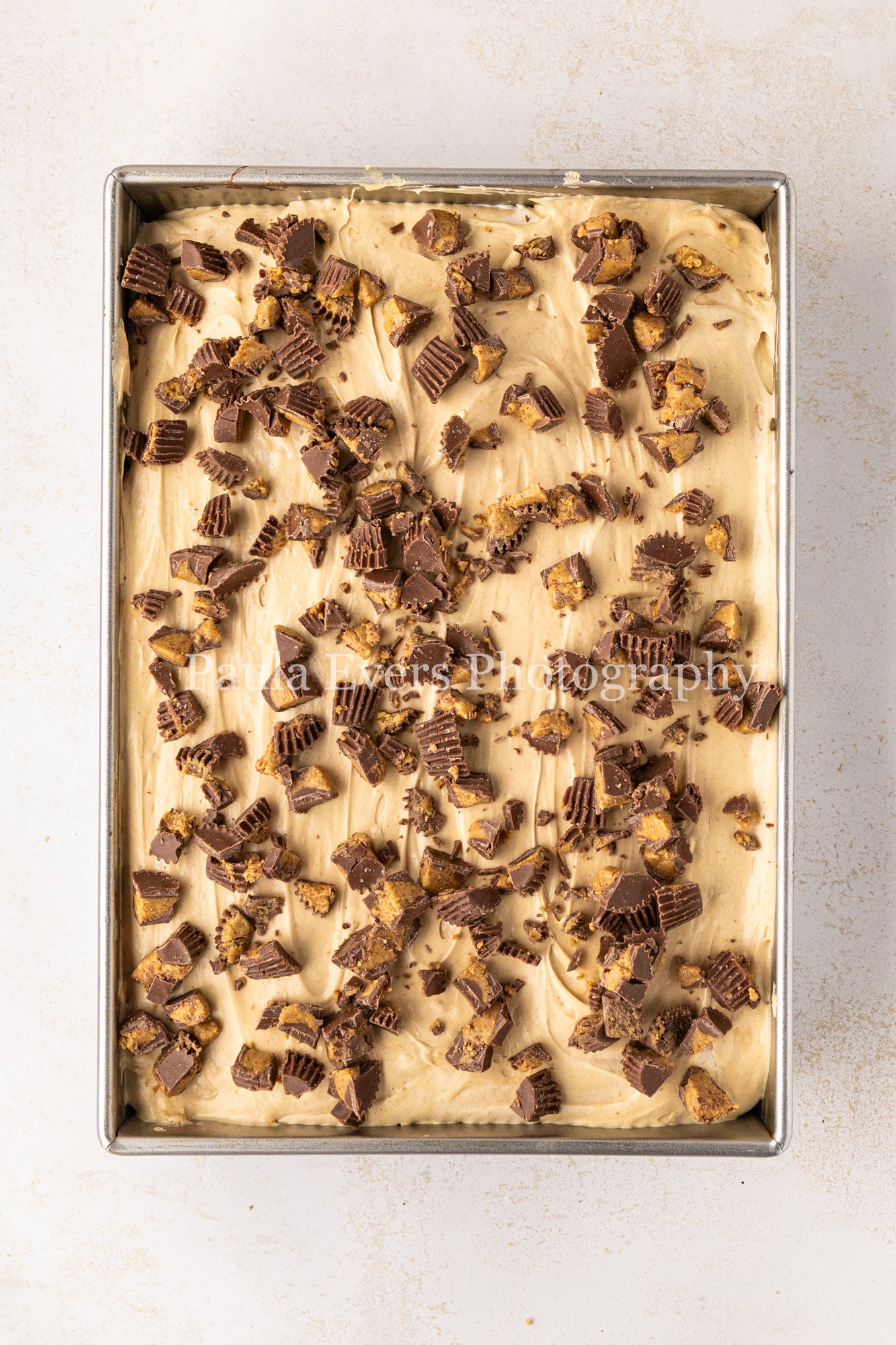 Reese's Peanut Butter Cup Poke Cake