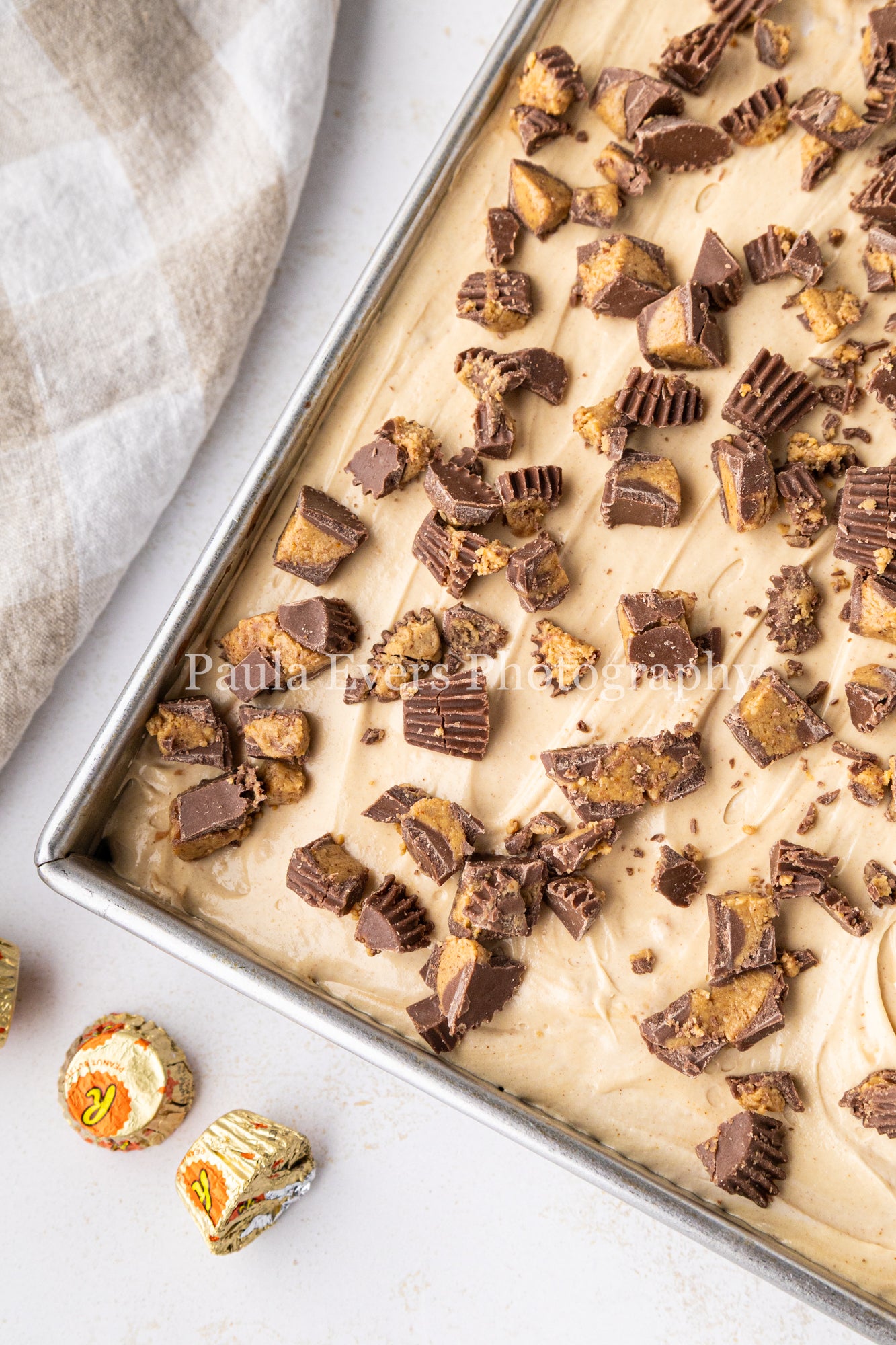 Reese's Peanut Butter Cup Poke Cake