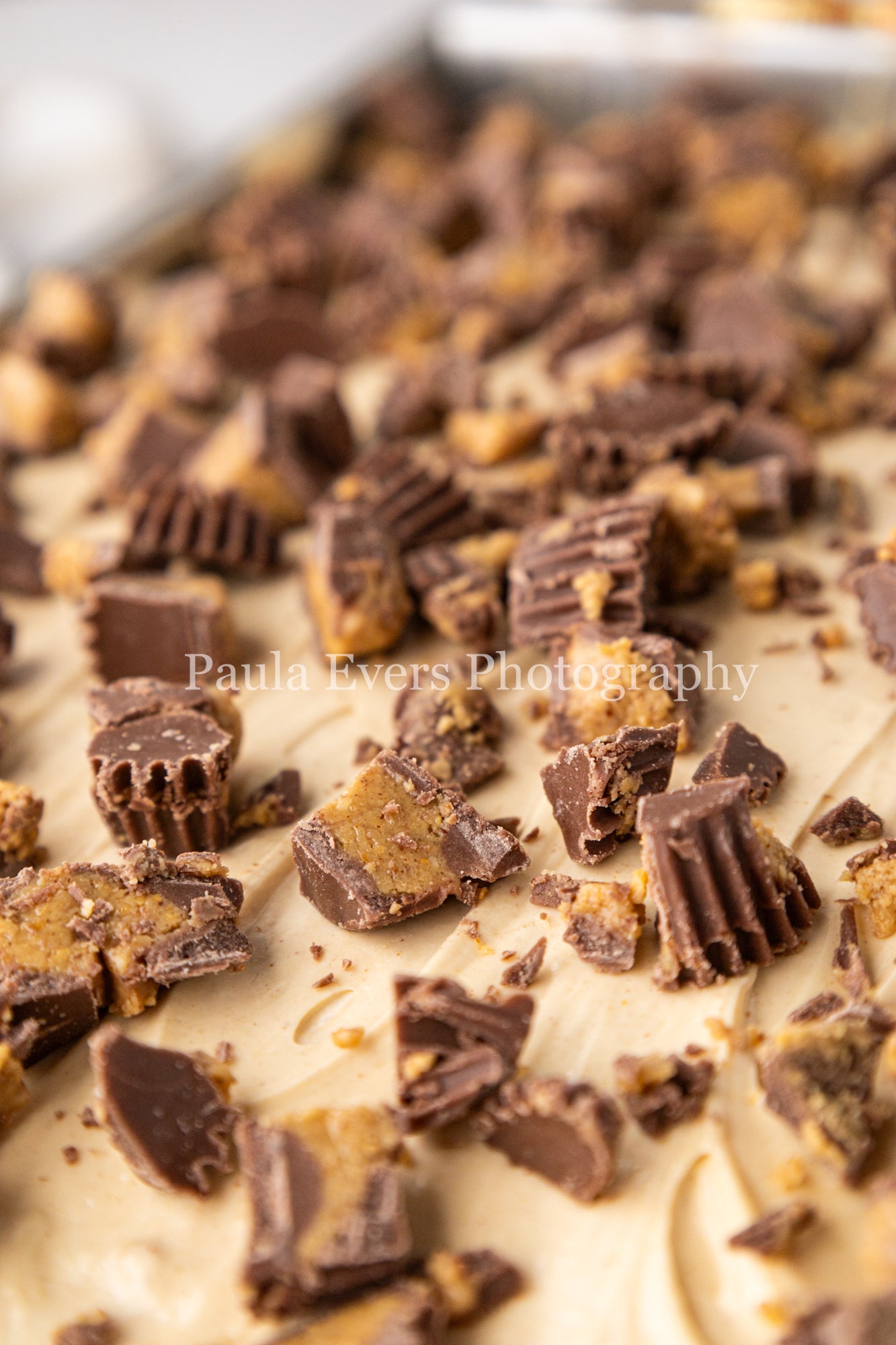 Reese's Peanut Butter Cup Poke Cake