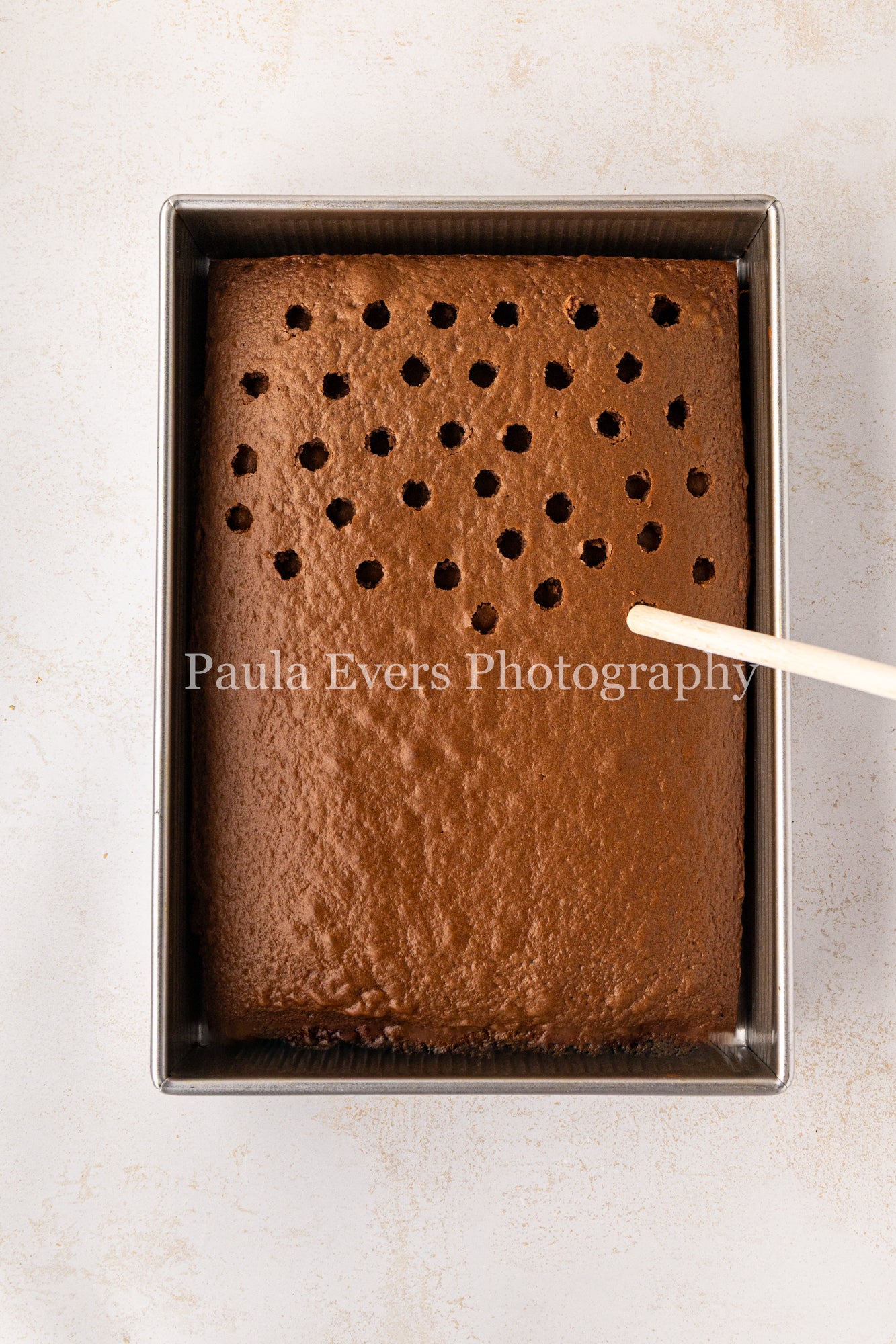 Reese's Peanut Butter Cup Poke Cake