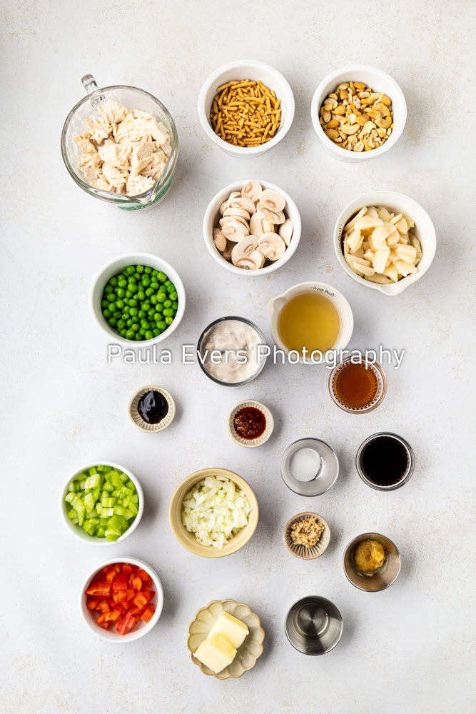 Asian Inspired Cashew Chicken Casserole