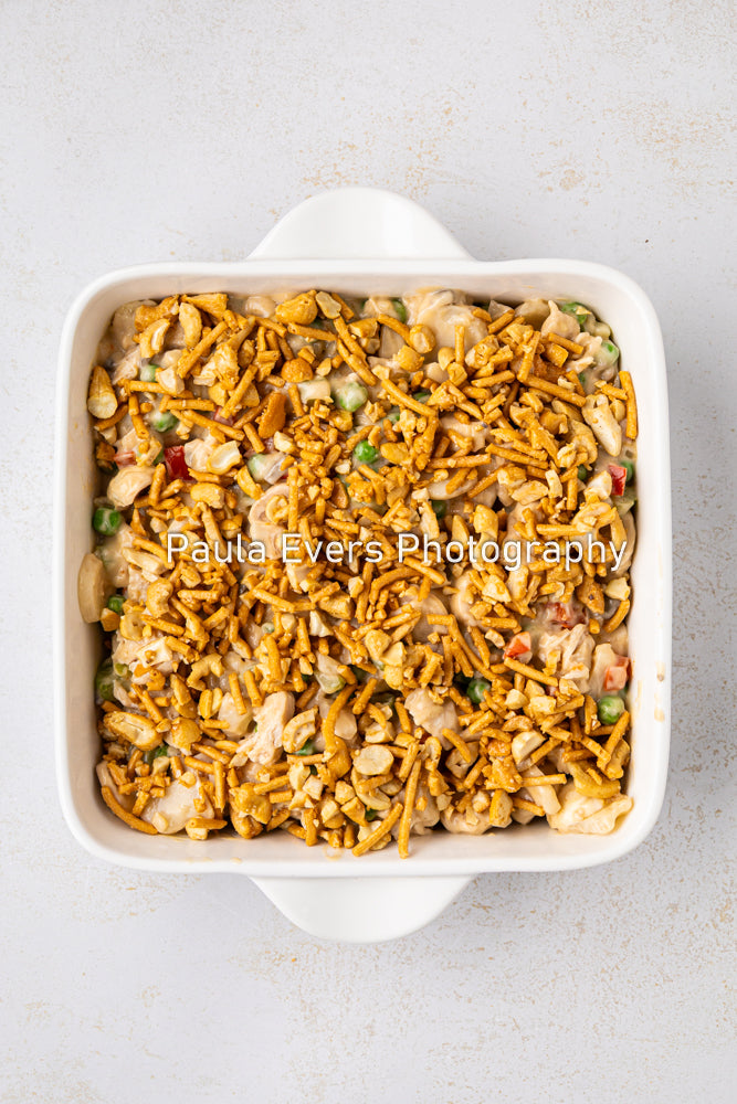 Asian Inspired Cashew Chicken Casserole