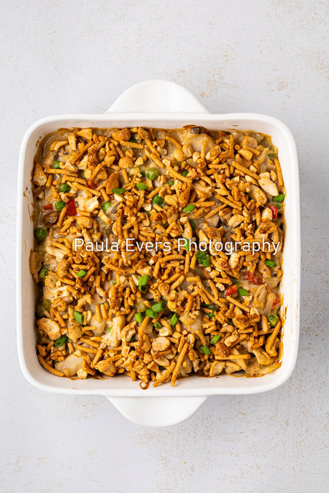 Asian Inspired Cashew Chicken Casserole
