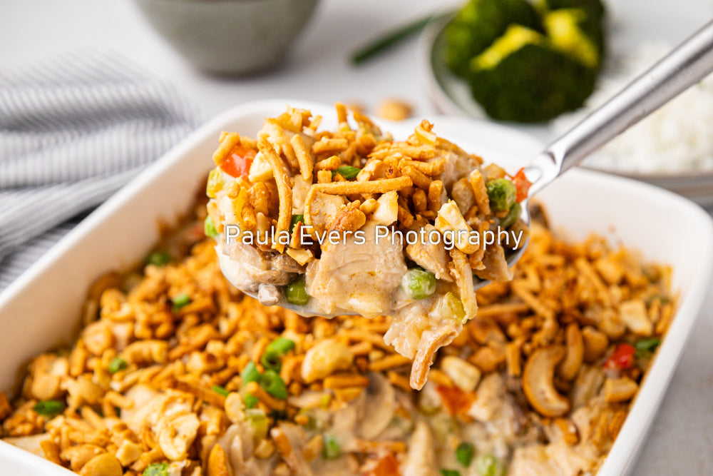 Asian Inspired Cashew Chicken Casserole