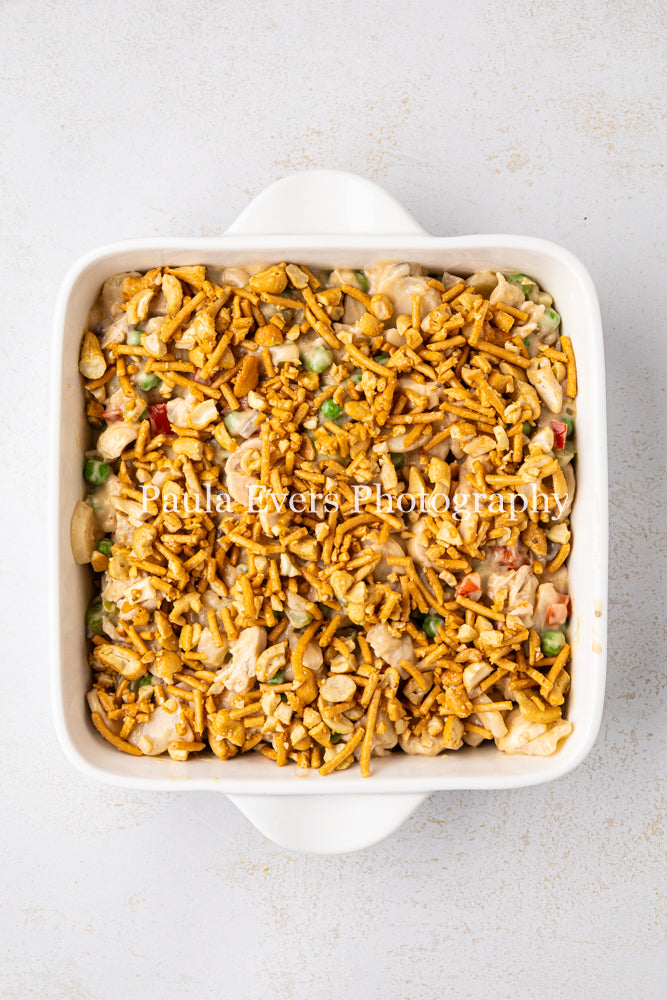 Asian Inspired Cashew Chicken Casserole