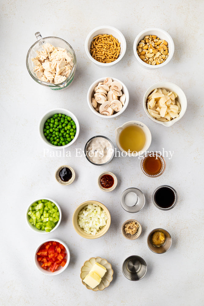 Asian Inspired Cashew Chicken Casserole
