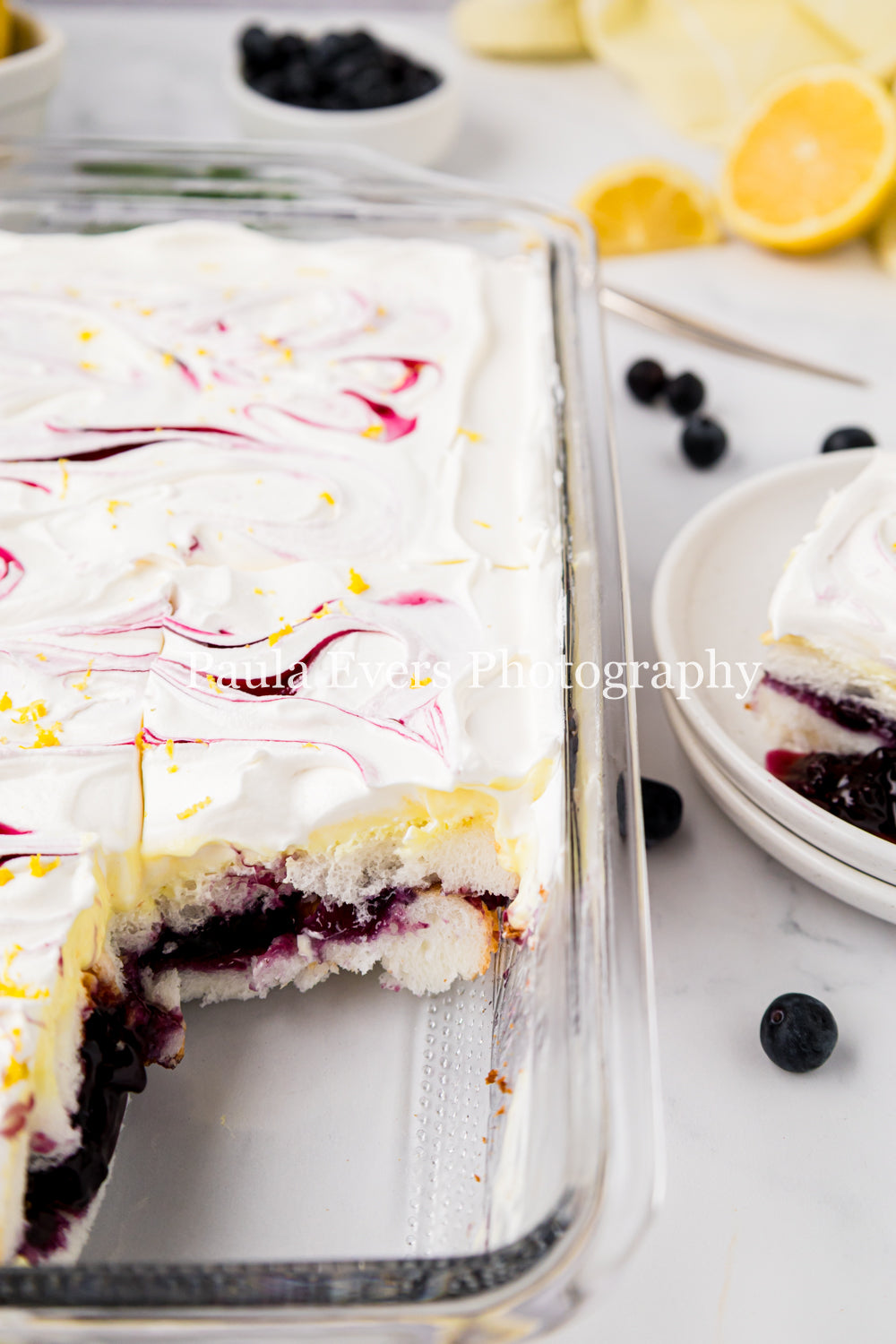 Blueberry Lemon Heaven on Earth Cake
