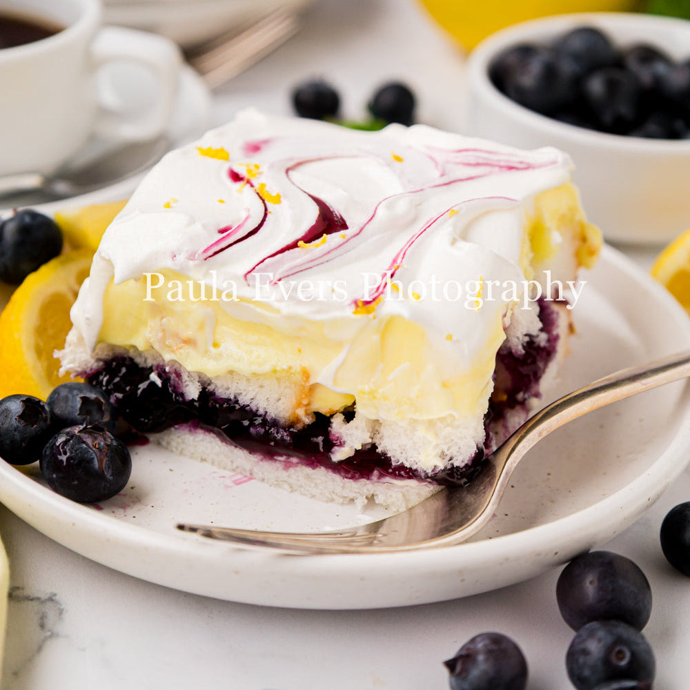 Blueberry Lemon Heaven on Earth Cake