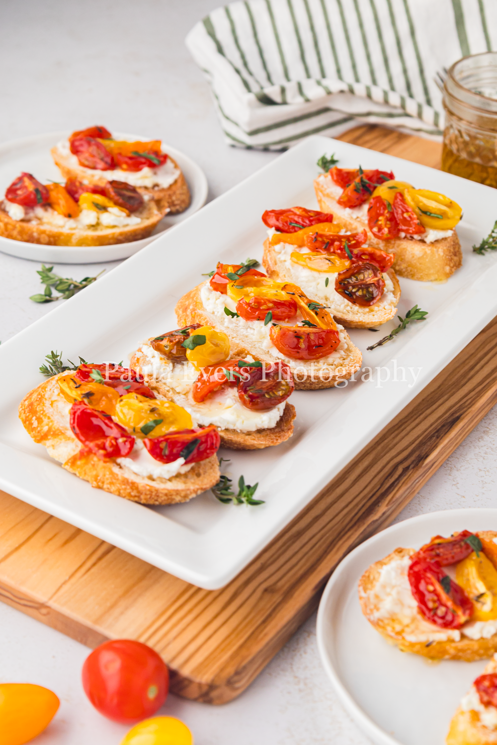 Bruschetta with Honey and Goat Cheese