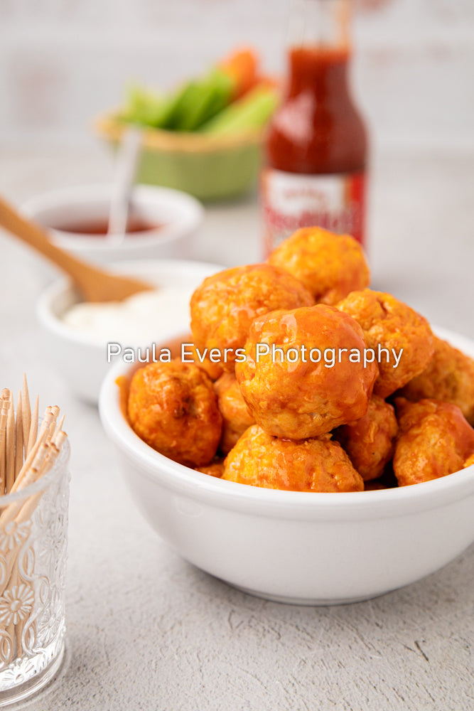 Buffalo Chicken Meatballs