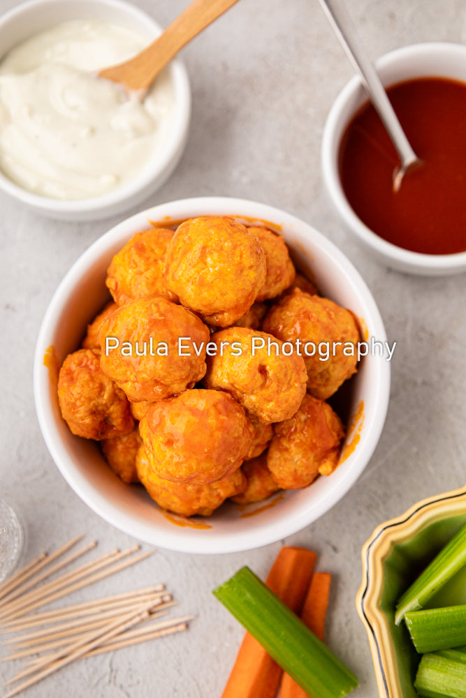 Buffalo Chicken Meatballs