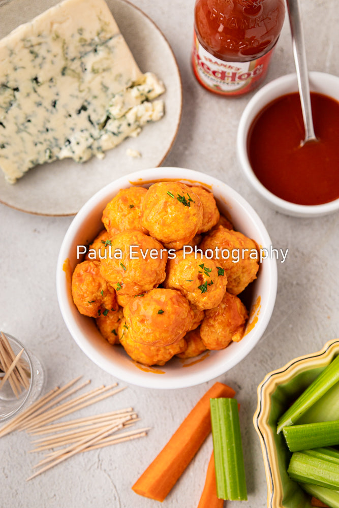 Buffalo Chicken Meatballs