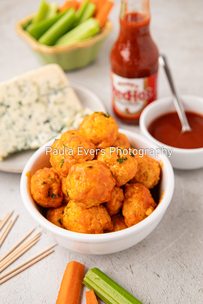 Buffalo Chicken Meatballs