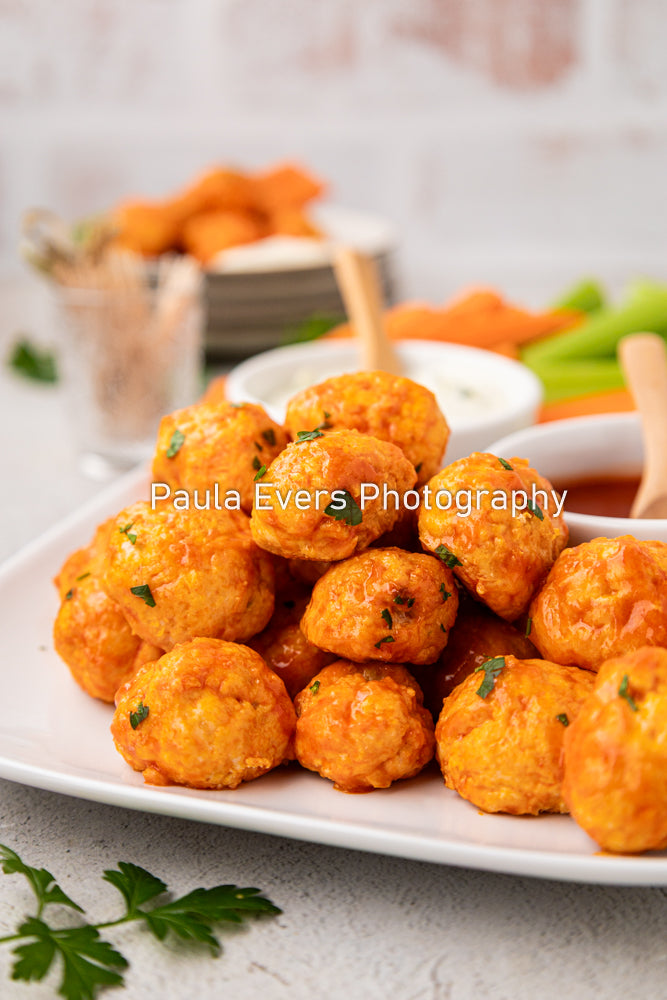 Buffalo Chicken Meatballs