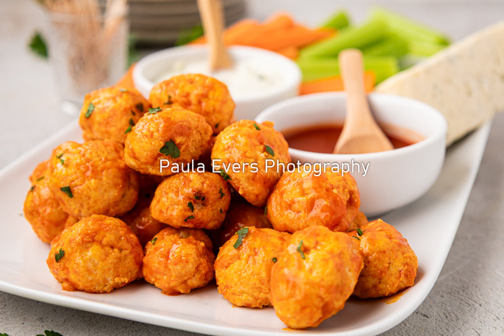 Buffalo Chicken Meatballs