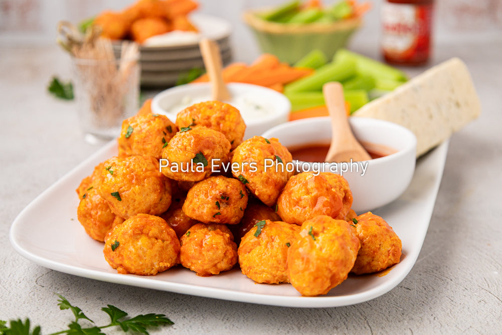 Buffalo Chicken Meatballs