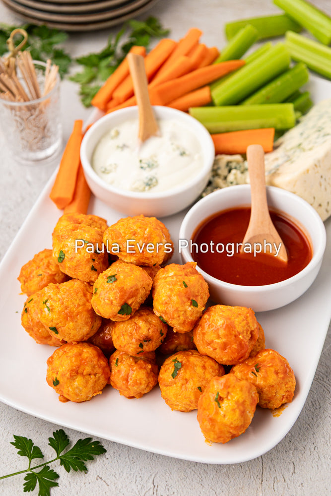 Buffalo Chicken Meatballs