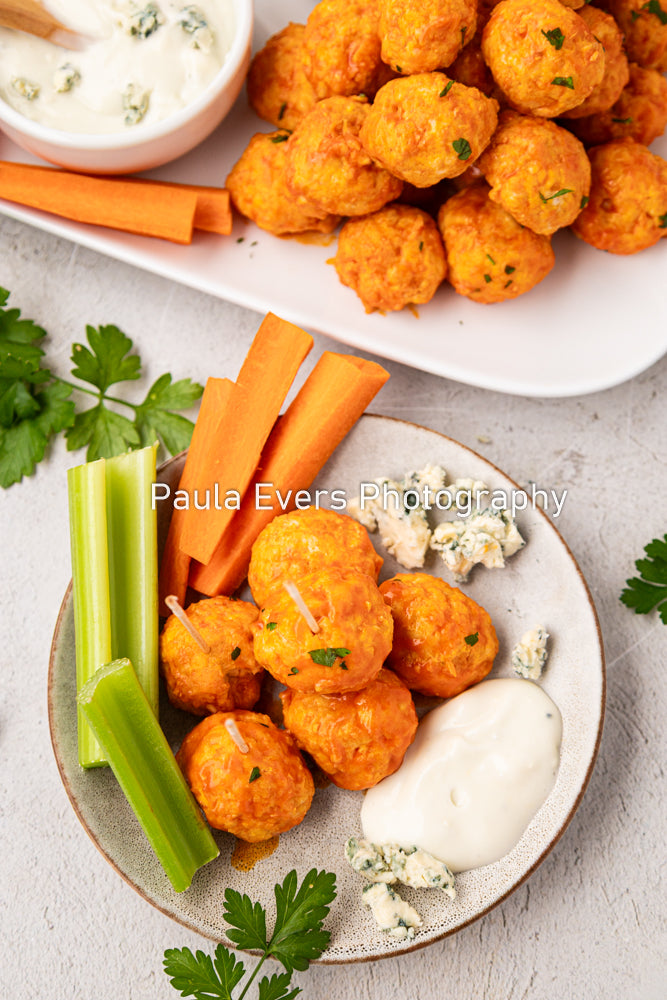 Buffalo Chicken Meatballs