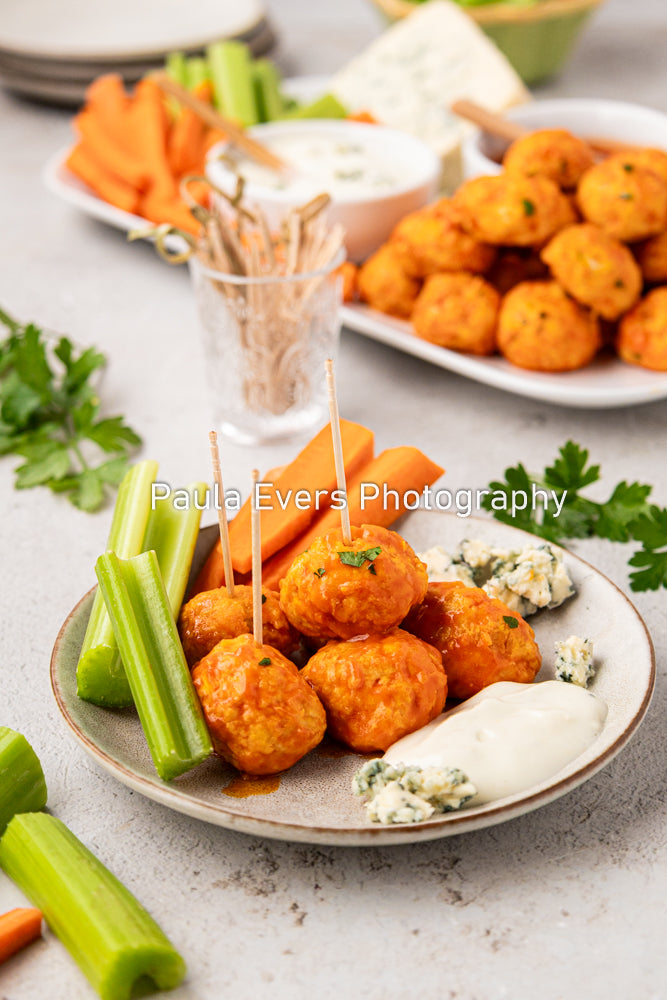 Buffalo Chicken Meatballs
