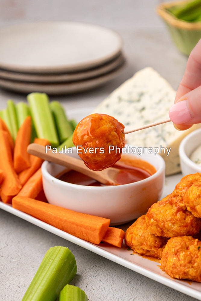 Buffalo Chicken Meatballs