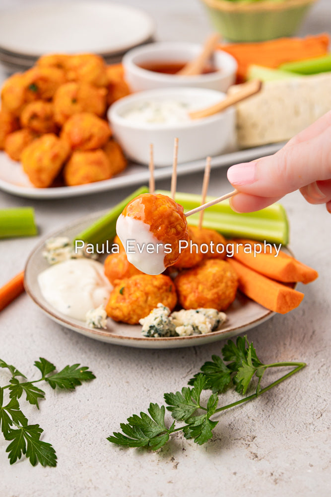 Buffalo Chicken Meatballs