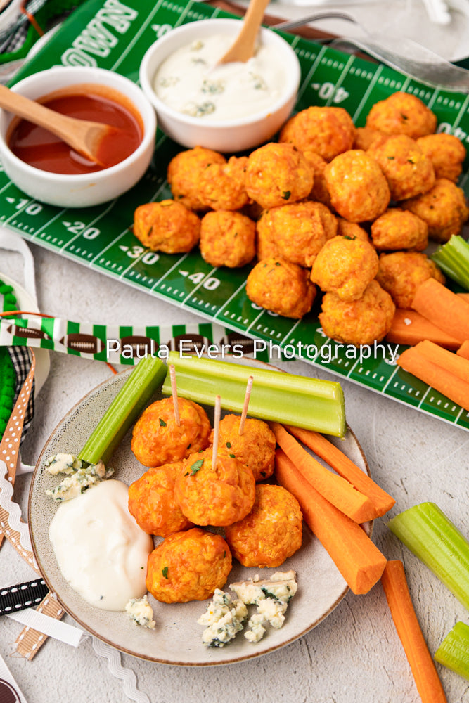 Buffalo Chicken Meatballs