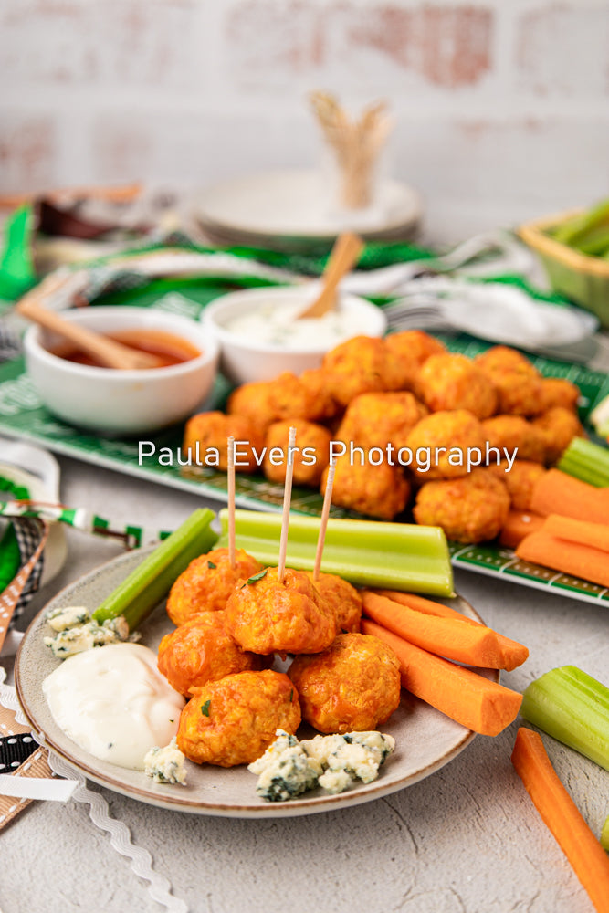 Buffalo Chicken Meatballs