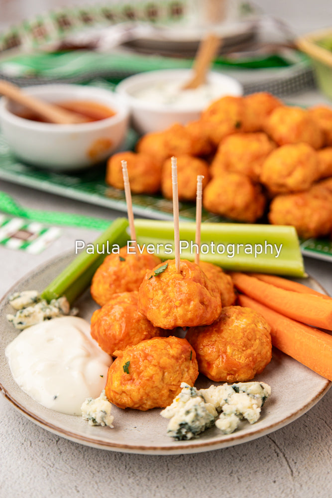 Buffalo Chicken Meatballs
