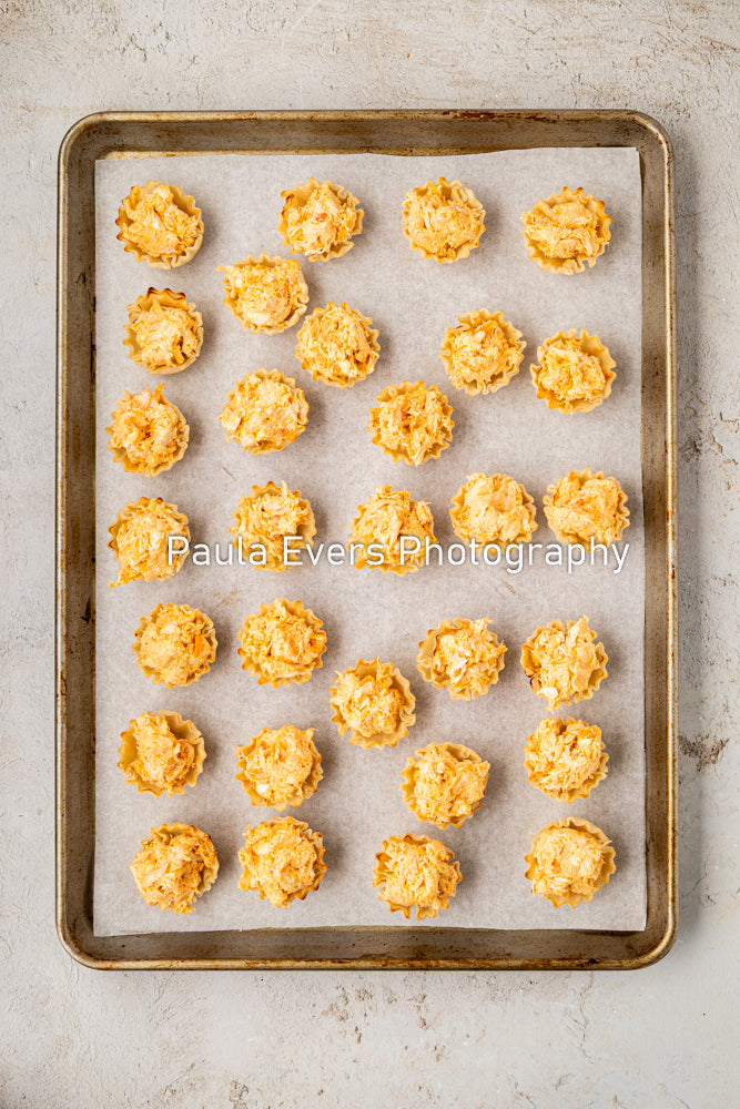 Buffalo Chicken Phyllo Cups