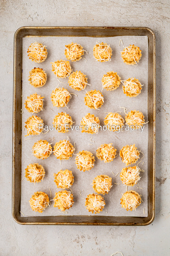 Buffalo Chicken Phyllo Cups