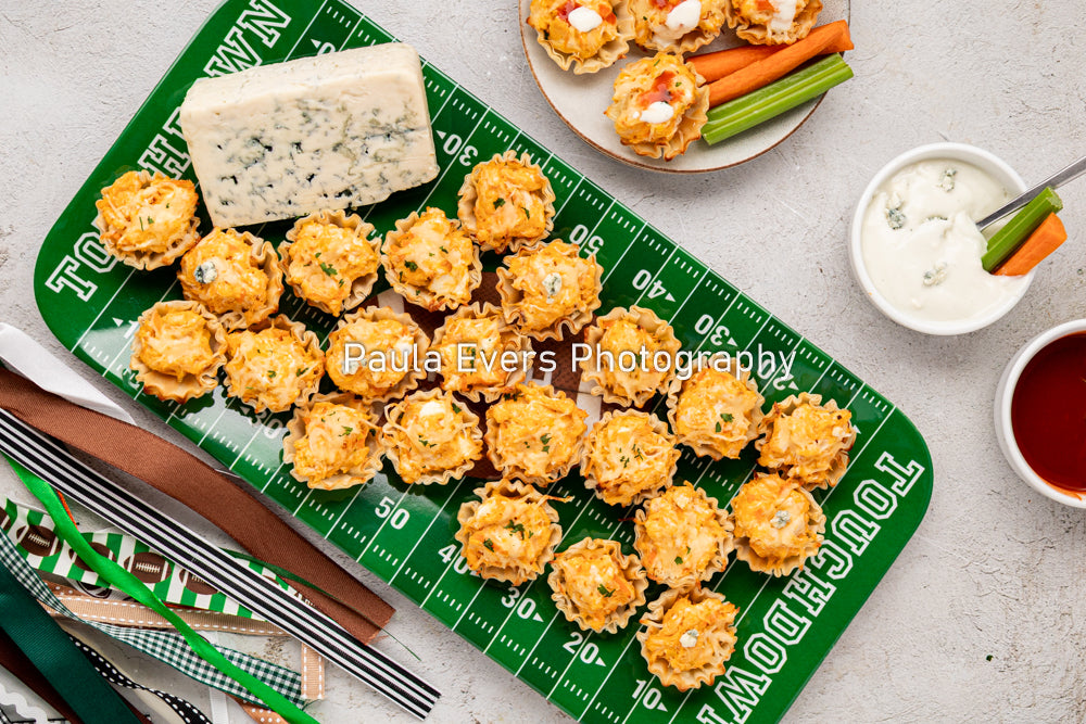 Buffalo Chicken Phyllo Cups