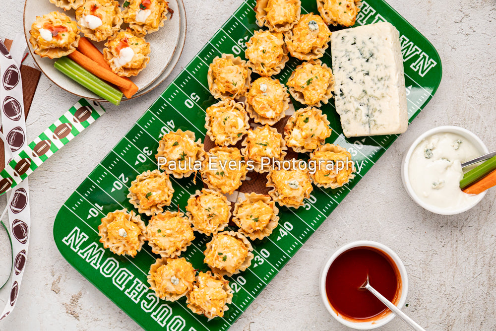 Buffalo Chicken Phyllo Cups