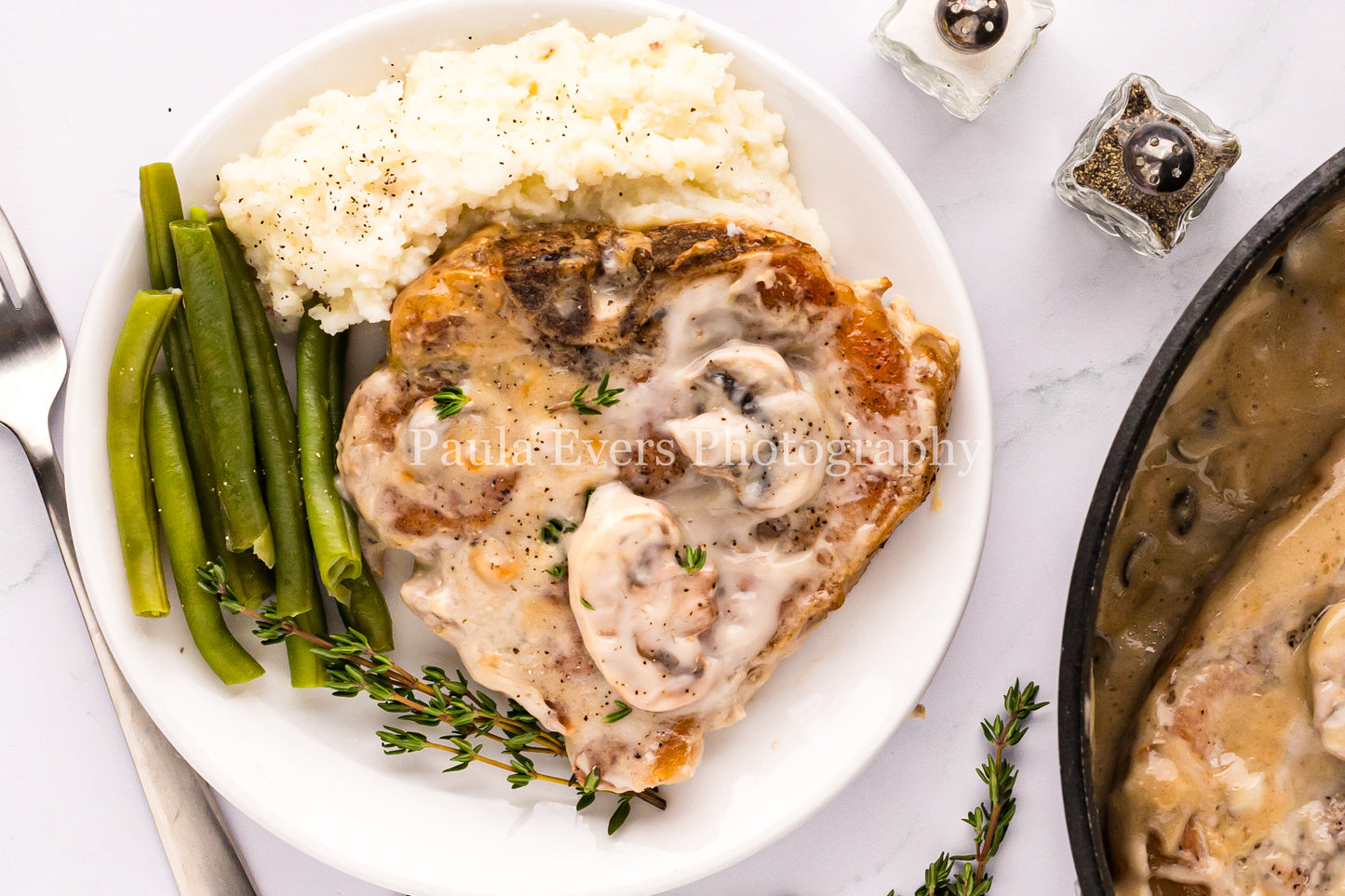 Classic Pan Fried Pork Chops with Mushroom Soup