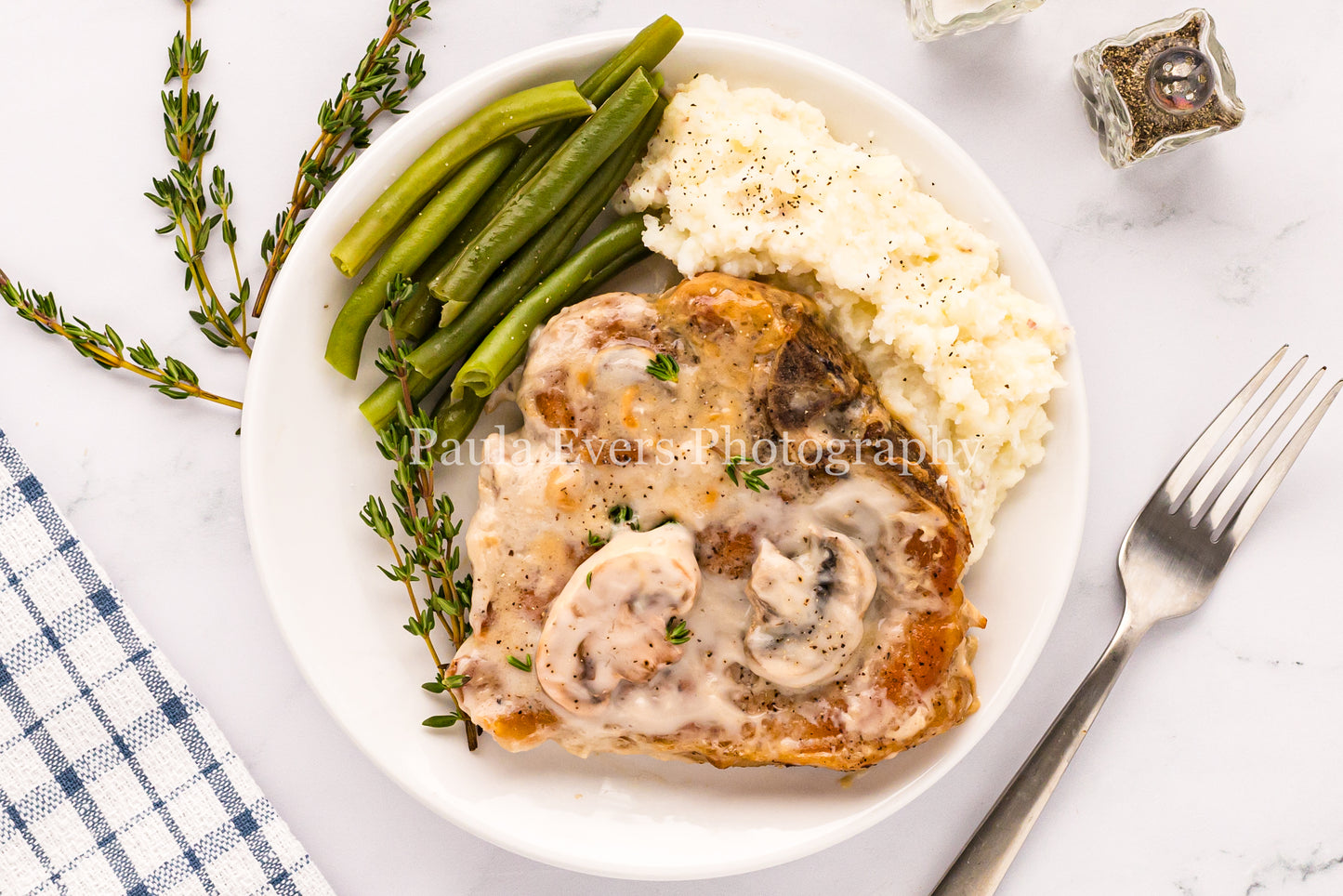 Classic Pan Fried Pork Chops with Mushroom Soup