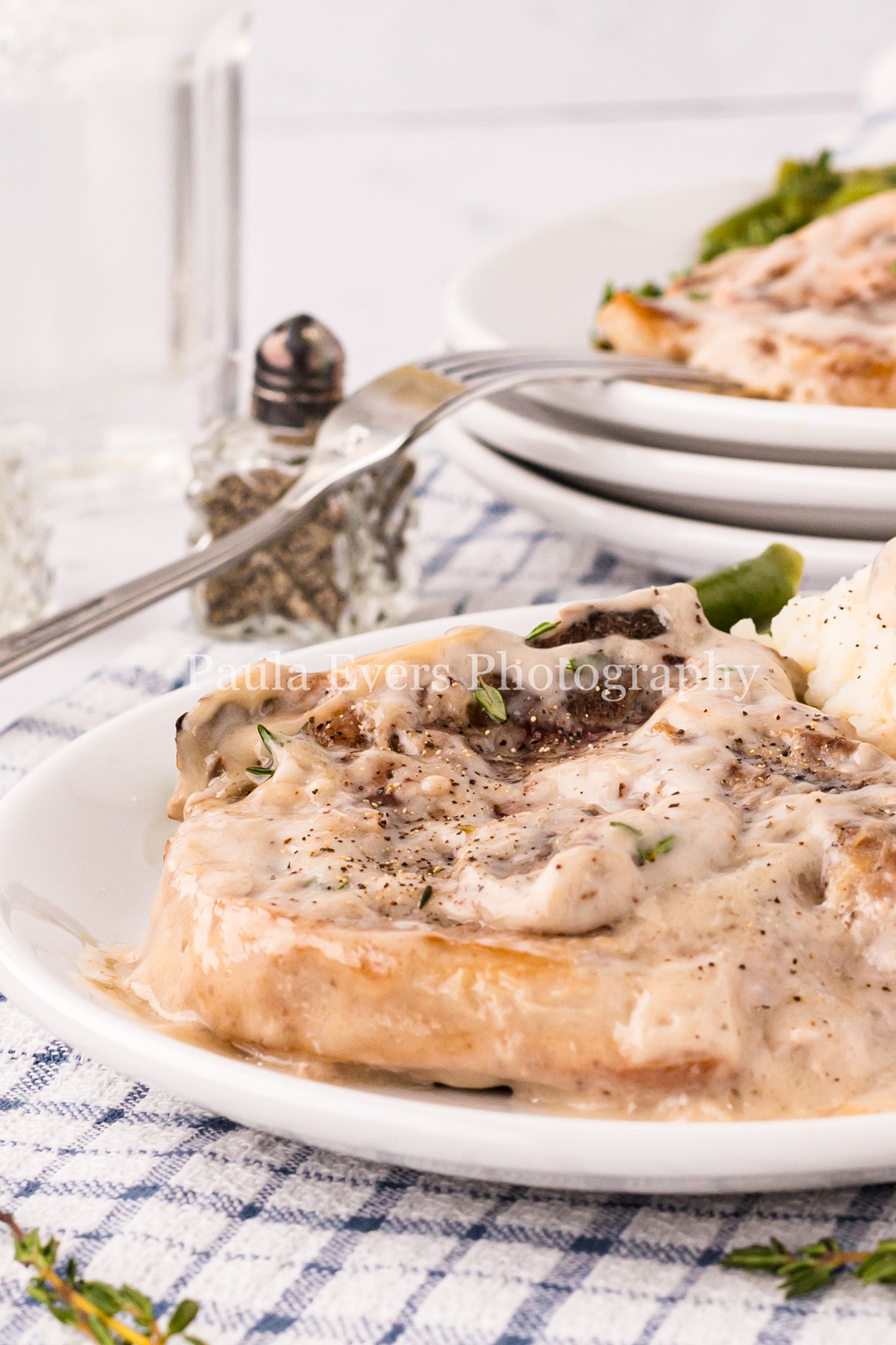 Classic Pan Fried Pork Chops with Mushroom Soup