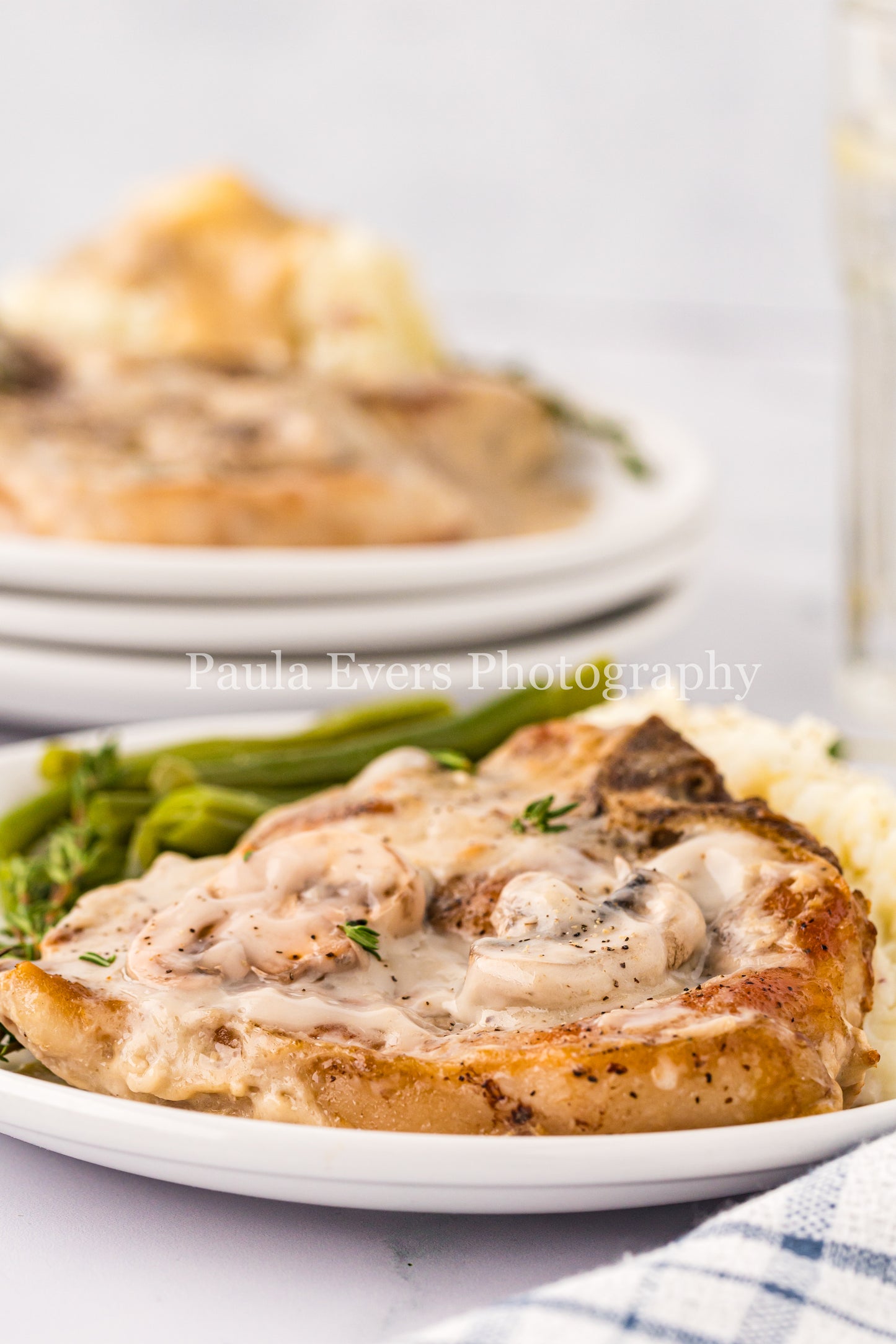 Classic Pan Fried Pork Chops with Mushroom Soup