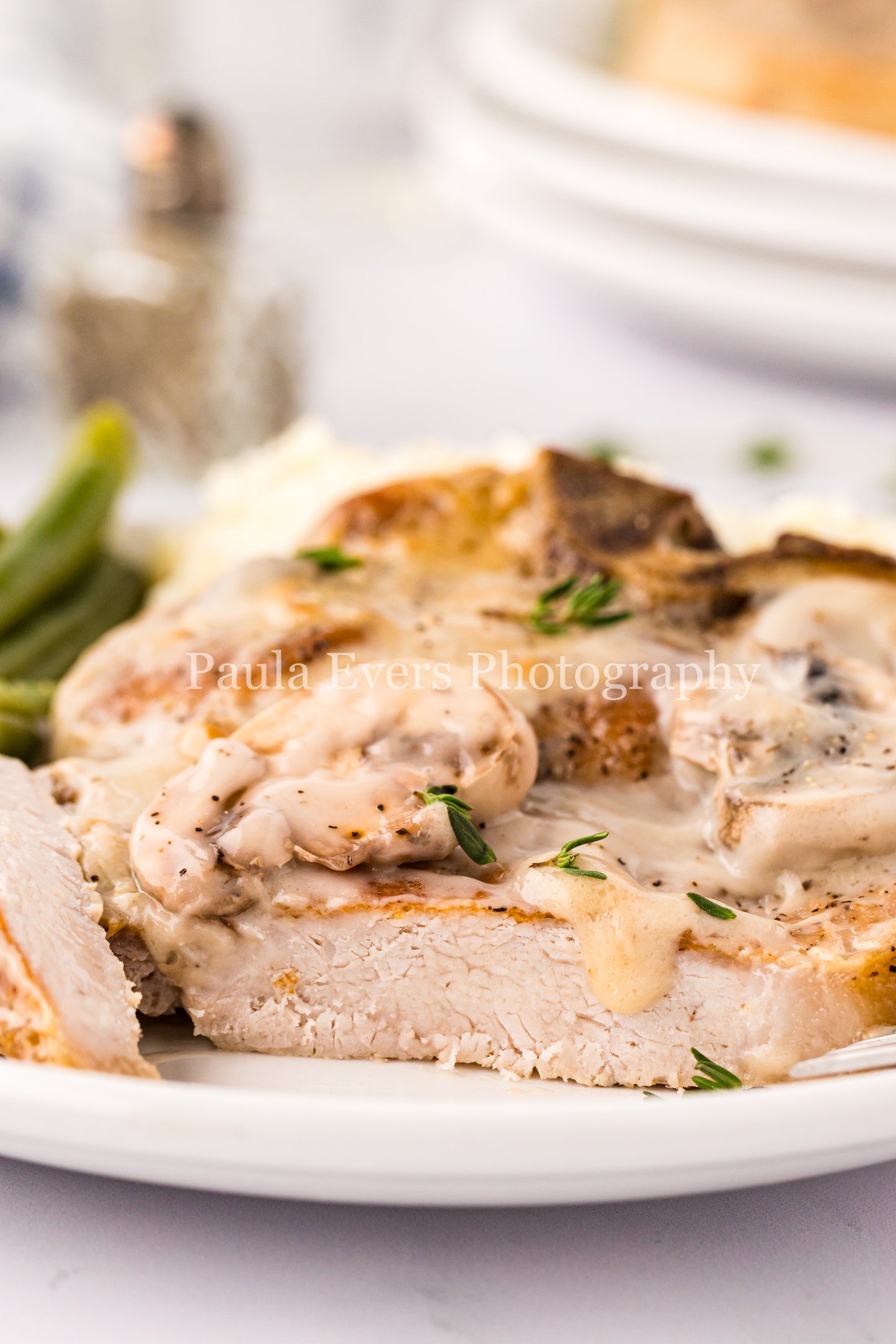 Classic Pan Fried Pork Chops with Mushroom Soup