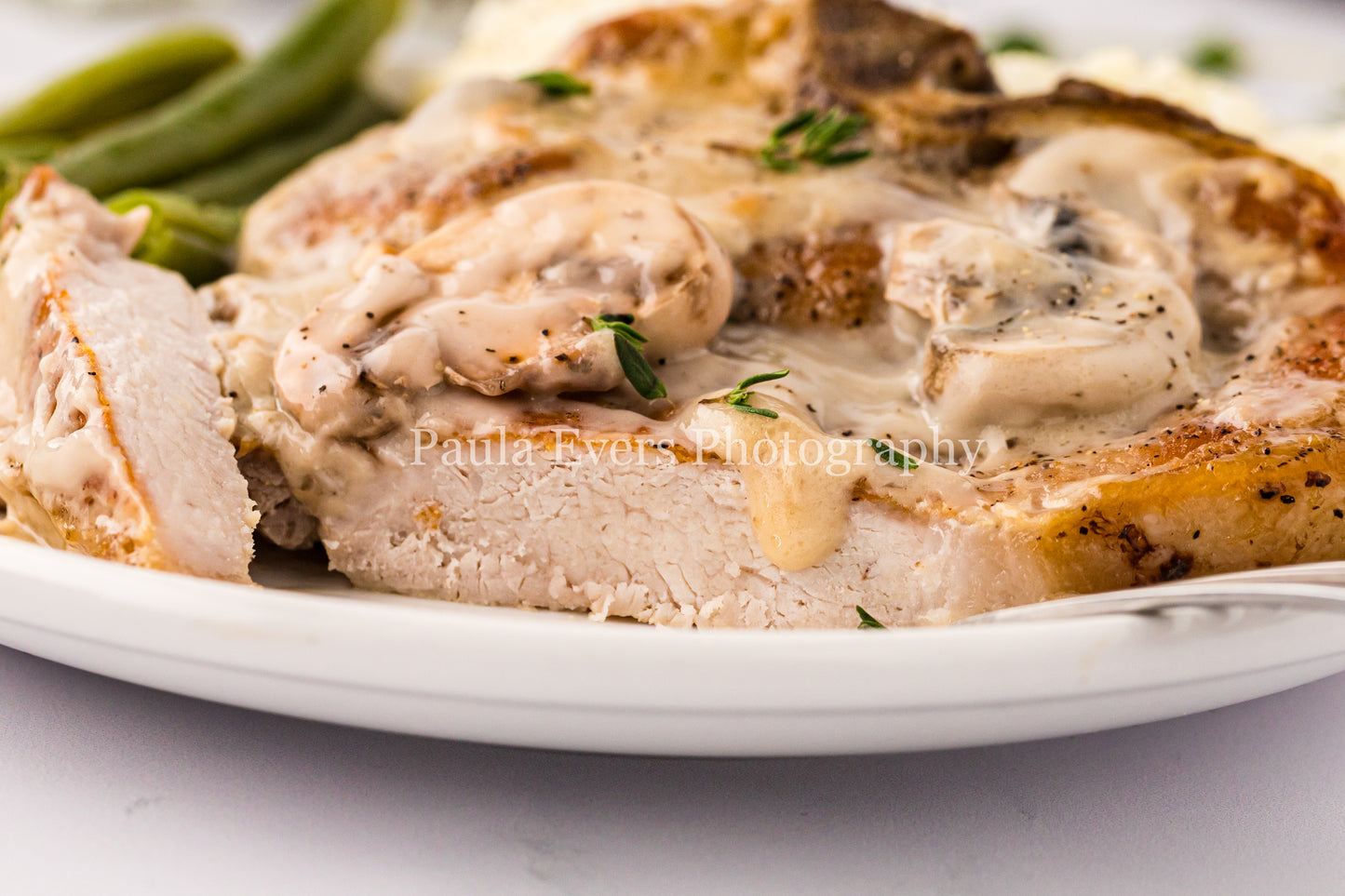 Classic Pan Fried Pork Chops with Mushroom Soup