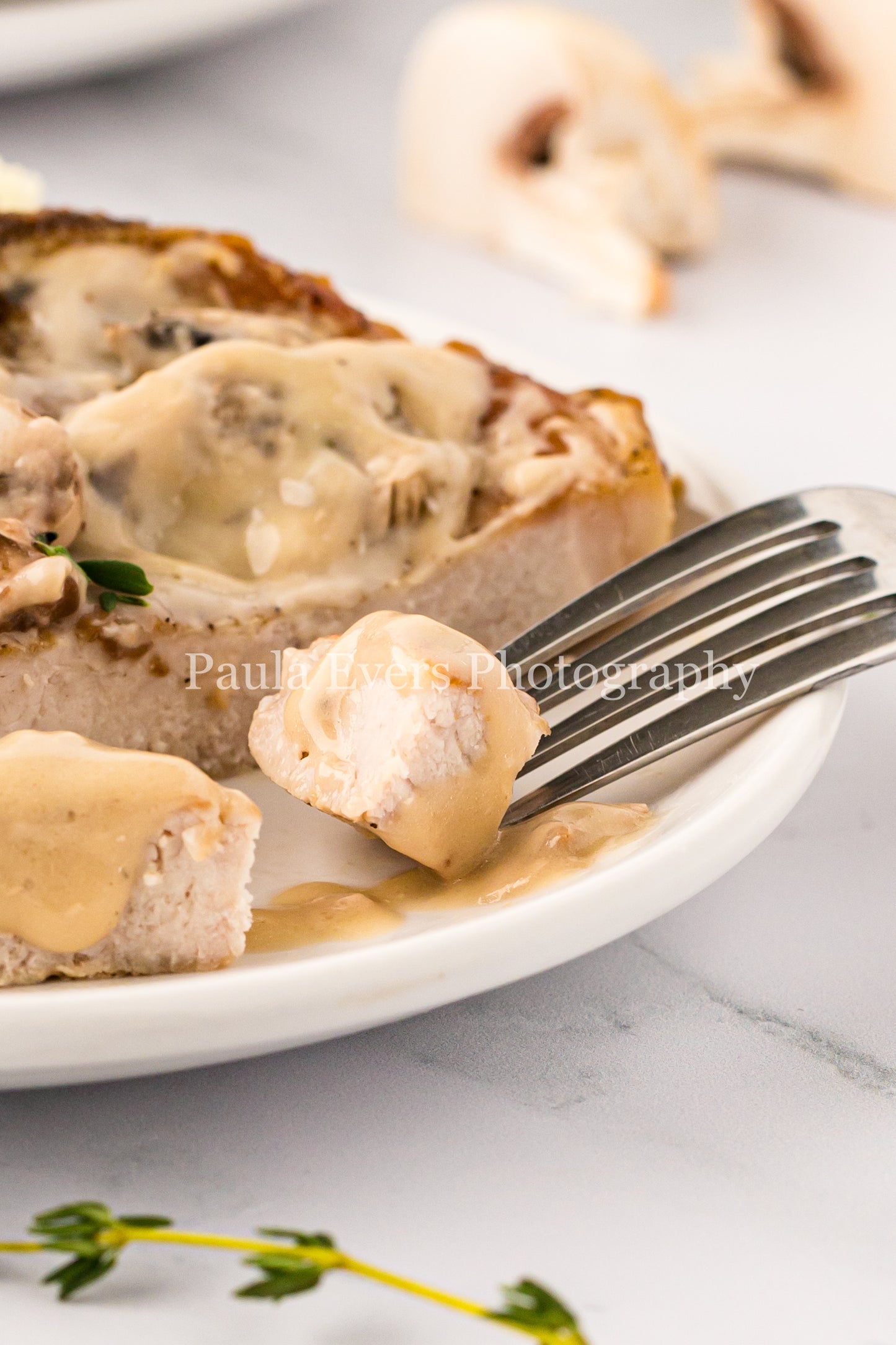 Classic Pan Fried Pork Chops with Mushroom Soup