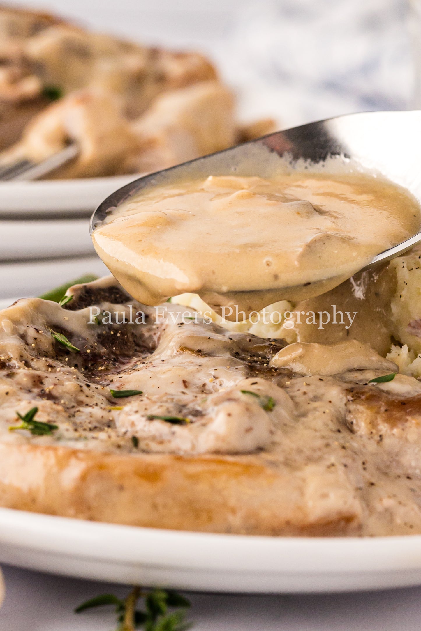 Classic Pan Fried Pork Chops with Mushroom Soup