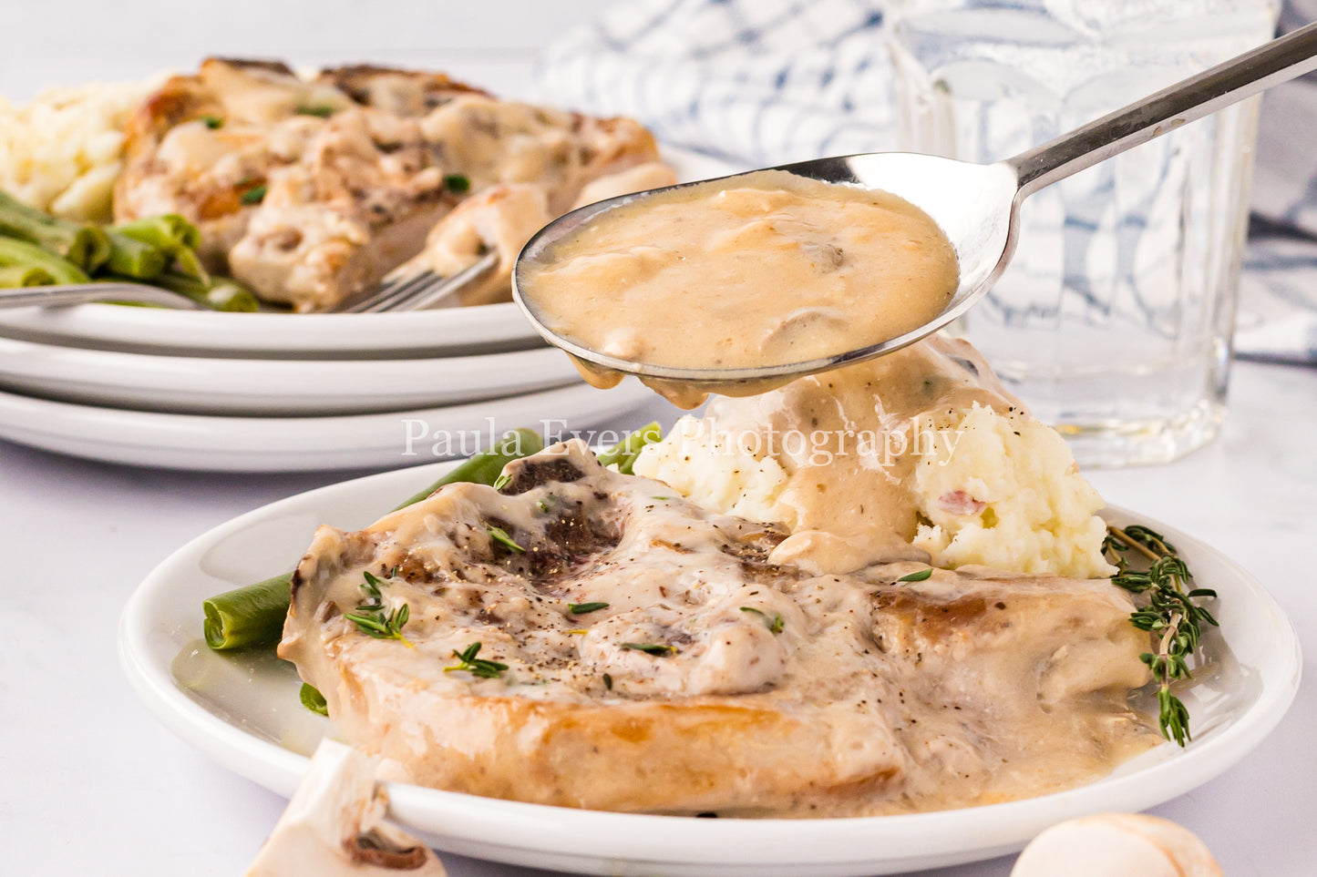 Classic Pan Fried Pork Chops with Mushroom Soup