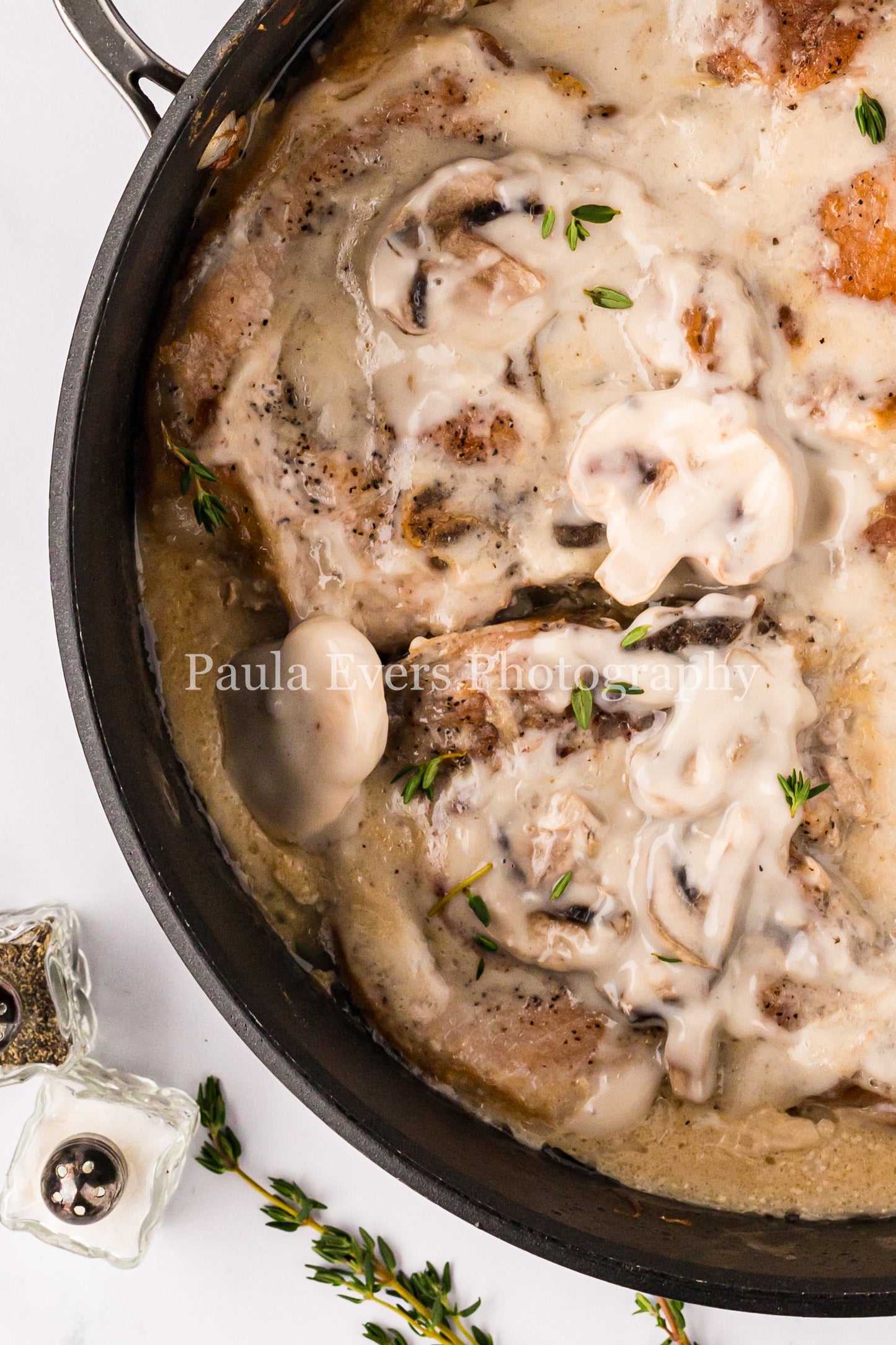 Classic Pan Fried Pork Chops with Mushroom Soup