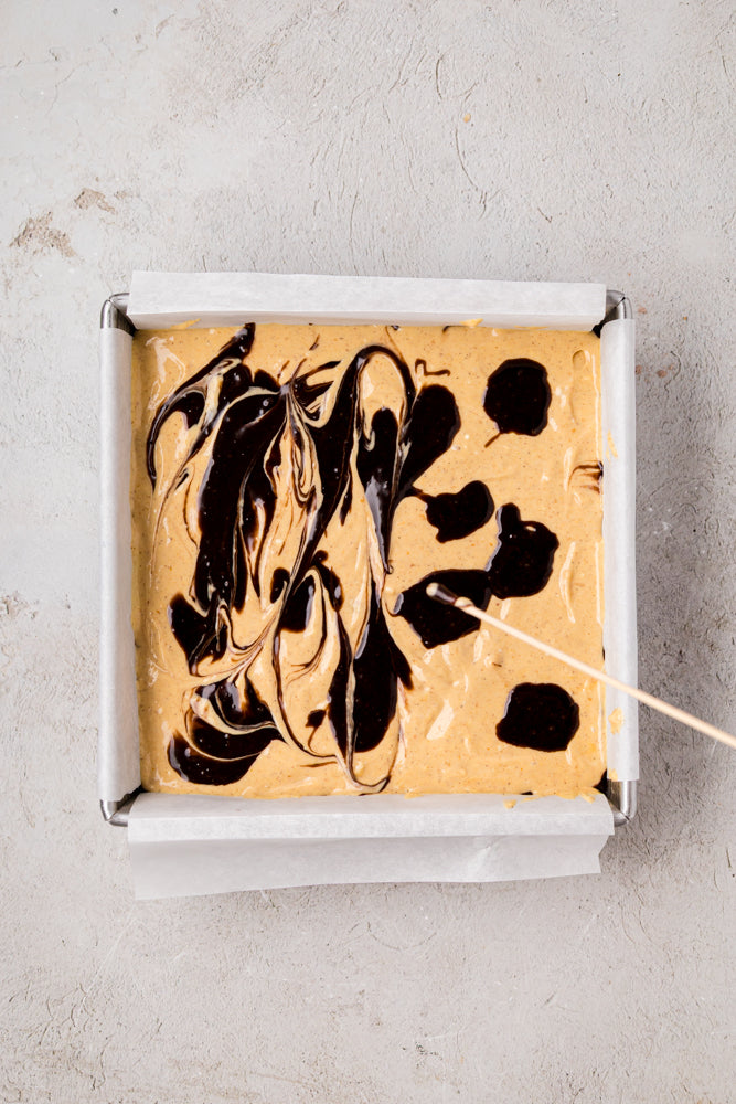 Pumpkin Cheesecake Brownies