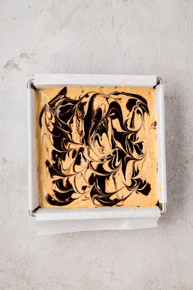 Pumpkin Cheesecake Brownies