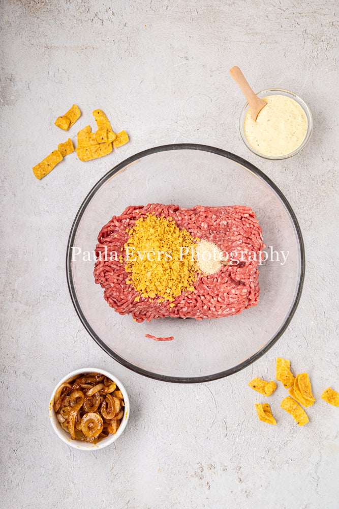 Southwest Corn Chip Burgers